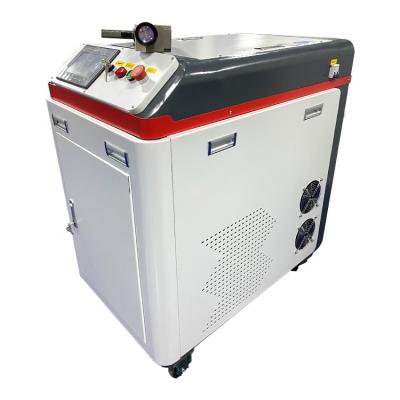 China Portable Convenient Stainless Steel 1000W High Power Aluminum Copper Metal Surface Rust Laser Removal Machine for sale