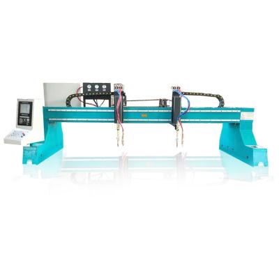 China Garment Shops Metal Sheet Plate Plasma Flame Cutter Automatic High Precision Gantry Plate Cutting Machine for sale