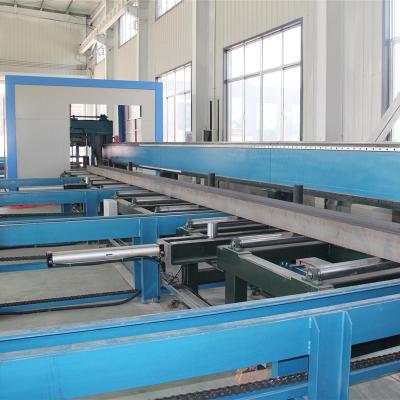 China Garment Shops Robotic Beam Plasma Cutter Assembly Machine Steel H Beam Production Line for sale