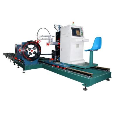 China Industrial Metal Pipe Cutting CNC Pipe Grooving Robot Square Tube Cutting Machine for sale