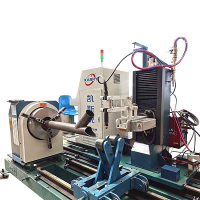 China Affordable Hotels High Efficiency CNC Plasma Tube Cutting Machine Suppliers CNC Plasma Cutter Pipe Cutting Robot for sale