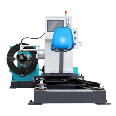 China Factory 8 Axis Pipe Cutting Machine CNC Profile Steel Round Auto Gas Plasma Tube Cutting Machine for sale