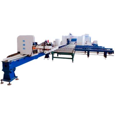 China Power Efficiency H Beam CNC 3D Auger Steel Structure Processing Line for sale