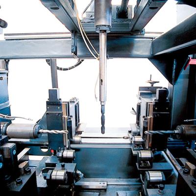 China Metal Processing H Beam Production Line 3d CNC Drilling Band Sawing Machine for sale