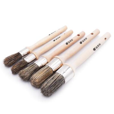 China Desktop CIC Makers Children's Wooden Paintbrush Artist Paintbrush for sale