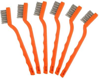 China CIC Stainless Steel Wire Scratch Cleaning Brush For Cleaning Rust for sale