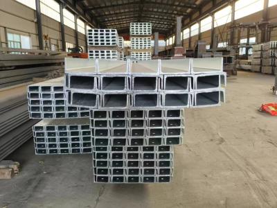 China Construcción Sección galvanizada en C Secciones de acero de 1,5 mm para techos en venta