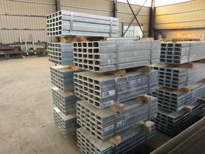 China Hot Rolled Galvanizing Steel PFC Beam Steel 380 X 100 For Retaining Wall Construction for sale