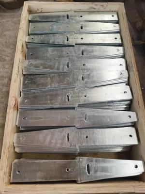 China Corrosion Resistant Metal Concrete Sleeper Fence Bracket Galvanized Steel for sale