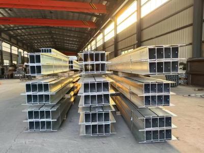 China Heavy Duty Galvanized H Beam Retaining Wall Galvanised Q235B G250 Steel for sale