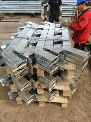 China Q235 Q355 Galvanized Prefabricated Steel Stair Stringers Custom for sale