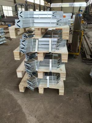 China Prefab Steel Galvanized Stair Stringers Powdercoated Customized for sale