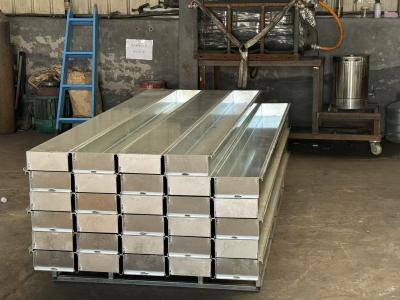 China 1000-4000mm Concrete Sleeper Moulds Single Or Multiple Cavity In Steel Plate for sale