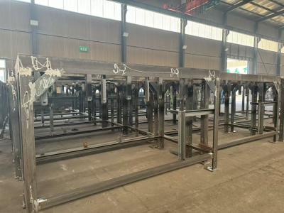 China Bases de turbinas eólicas de contenedor eléctrico con acabado galvanizado y capacidad de carga de hasta 10 toneladas en venta