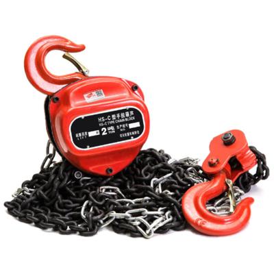 China Hot Selling 5t 8t 10t Hotels Block Pulley Chain Elevator Block Hoist Steel Block Portal Chain Hoist For Warehouse Garages Manual Chain Hoist for sale