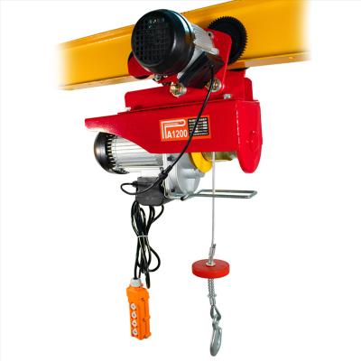 China Cargo lifting in various situations 800kg mini electric winch mini electric winch pa600 motor wire rope small capacity electric hoist for sale