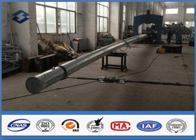 China Load Test Polygonal Shape Electrical Power Transmission Pole 50FT ~ 80FT Size for sale