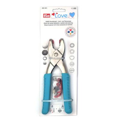 China Prym Vario Labour-Reducing/Portable Sewing Accessories Pliers Set with Punching and Snapping Tools for Jeans Fasteners, Eyelets and Buttons for sale