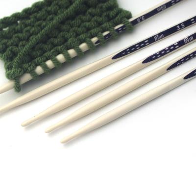 China Prym 3.5mm Point Polymer Ergonomic Embroidery Sewing Double-Sharp 15cm Knitting Needles For Yarn for sale