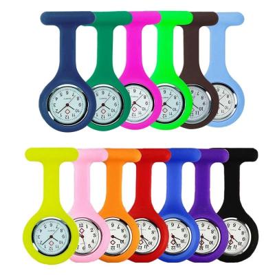 China Wholesale Nurse Watch Pin Brooch Watch Pocket Watch High Quality Water Resistant Silicone for sale