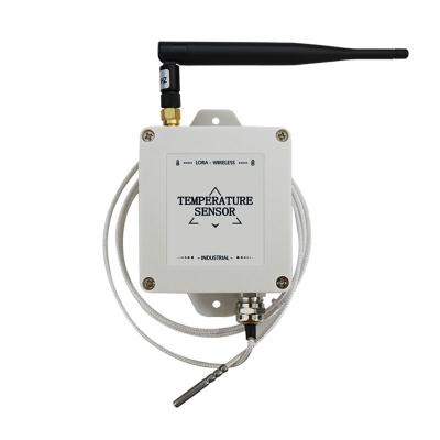 China Replaceable Wireless Transmitter PT100 Lora Temperature Sensor XZ-DS01-TP2C Battery Temperature for sale