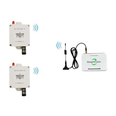 China Ethernet Lora Gateway and IP67 Lora Wireless Temperature Humidity Sensor XZ-DS01-TH2D/DSG1 for sale