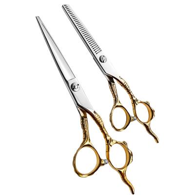 China Professional Hair Thinning Scissors Different Types Of Barber Scissors High Quality 440C Steel Hair Scissors for sale