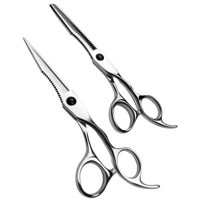 China Japanese Steel Scissors Thinning Scissors Manufacturers Sale 440c Barber Zig Zag Thinning Cutting for sale