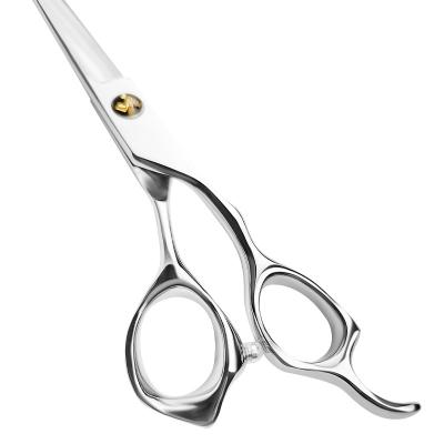 China Professional Thinning Scissors 440C Japanese Steel Barber Hair Cutting Curved Customized Thinning Scissors for sale