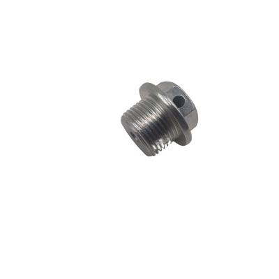 China Stainless steel External hexagonal screw plugs with shoulder - Heavy duty cylindrical thread (standard type) DIN910-2020 for sale