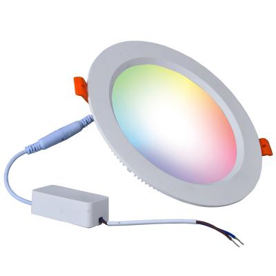 China New EUROPEAN Design Tuya Smart Wifi Led Downlight 16W 6 Inch Smart Smart Panel Light Life for sale