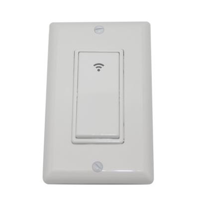 China 2021 residential hot sale alexa compatible smart electrical switch 110-220v remote control us wifi light switch for sale