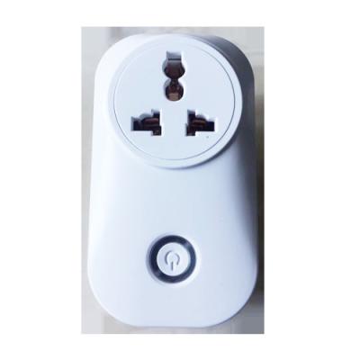 China Wifi Tuya wifi socket smart socket 16A 3 pin residential/general purpose series work with alexa google home for indian for sale