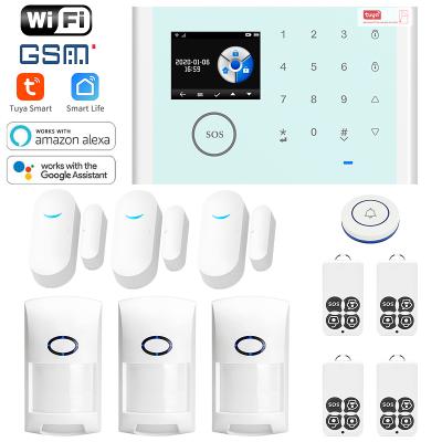 China Tuta Wifi GSM GPRS Remote Control Language Speech Smart Household Alarm System for sale