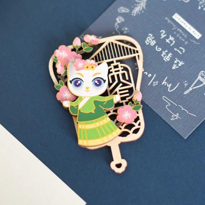 China Hot Selling China Qintrack Anime Fridge Magnet Decoration Wooden Puzzle For Fridge Gifts for sale