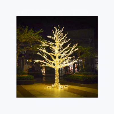 China MODERN Outdoor Led Artificial Pattern 3D Branch Tree Light for sale