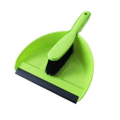 China Item No. 0777 handheld dustpan with dustpan, table cleaning brush&dustpan set, plastic brush&dustpan set for sale