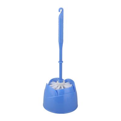 China HQ1877 Taizhou Modern Factory Wholesale Orange Plastic Toilet Brush Holder In Lotus Shape for sale