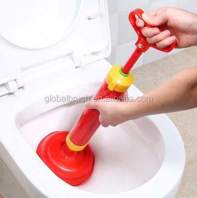 China Item No.2222 Compressor Action Sustainable Hand Operated Drain Plunger Unclog Toilets Down Tubs Showers for sale