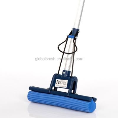 China HQ525 Sustainable Telescopic Aluminum Handle Super Broom Economical Floor Cleaning Broom for sale