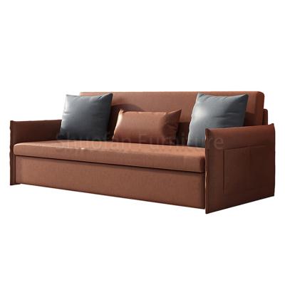 China Factory Wholesale Cooling Fabric Sofa Bed With Storage From Sofa Living Room Set Folding Furniture for sale