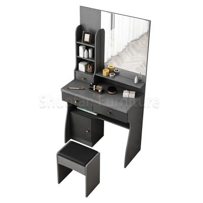 China Modern Vanity Table Makeup Mirror Table (The Other) Nordic Adjustable Furniture Dressing Table Bedroom Vanity Table for sale