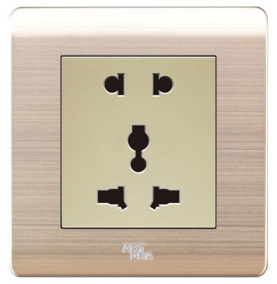 China ARTDNA 16A Residential/General Purpose Electrical 2 Pin And 3 Pin Universal Wall Outlet Supporting Whole Home Customization Services for sale