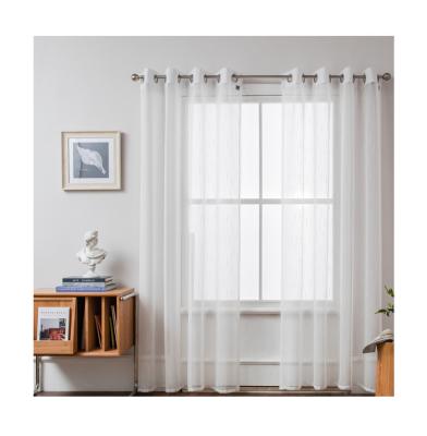 China New Decoration Design Extra Long Window Curtain For Modern Living Room Curtain Fabric Sheer Drapes for sale