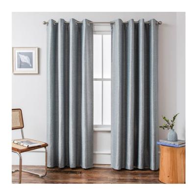 China Simple Insulated Curtains In Installation Wholesale Customizable Curtains Elegant Window Curtains Designer For Living Room for sale