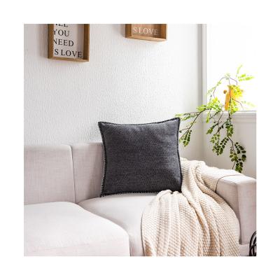 China Sofa Pillow Cover Soft Cushion high quality wholesale PORTABLE covers decorative home tiles for home decor for sale