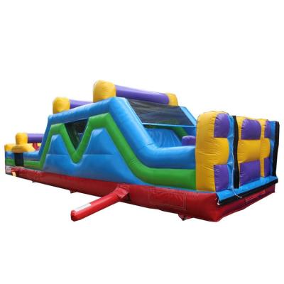 China Large Comb Obstacle Course Eco-friendly Funny Inflatable Party Rentals Inflatable Obstacle Course For Team Events for sale