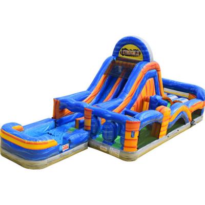 China High Quality Eco-friendly Inflatable Bouncer Inflatable Air Chamber Bounce Obstacle Course for sale