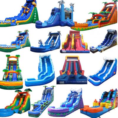 China Hot Pool Water Fo Ingroundr Bounce House Eco - Friendly Mini Inflatable Slides For Sale for sale