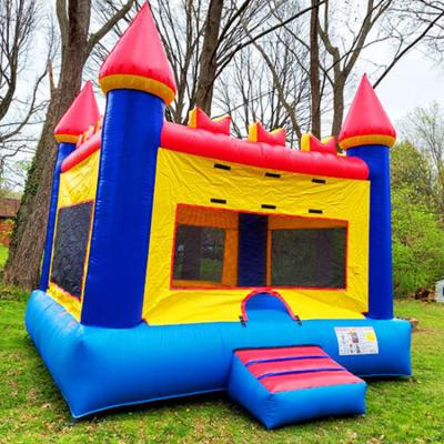 China School Bus Toddler Mini Inflatable Bounce House For Eco - Friendly Giant Wet Dry Party for sale